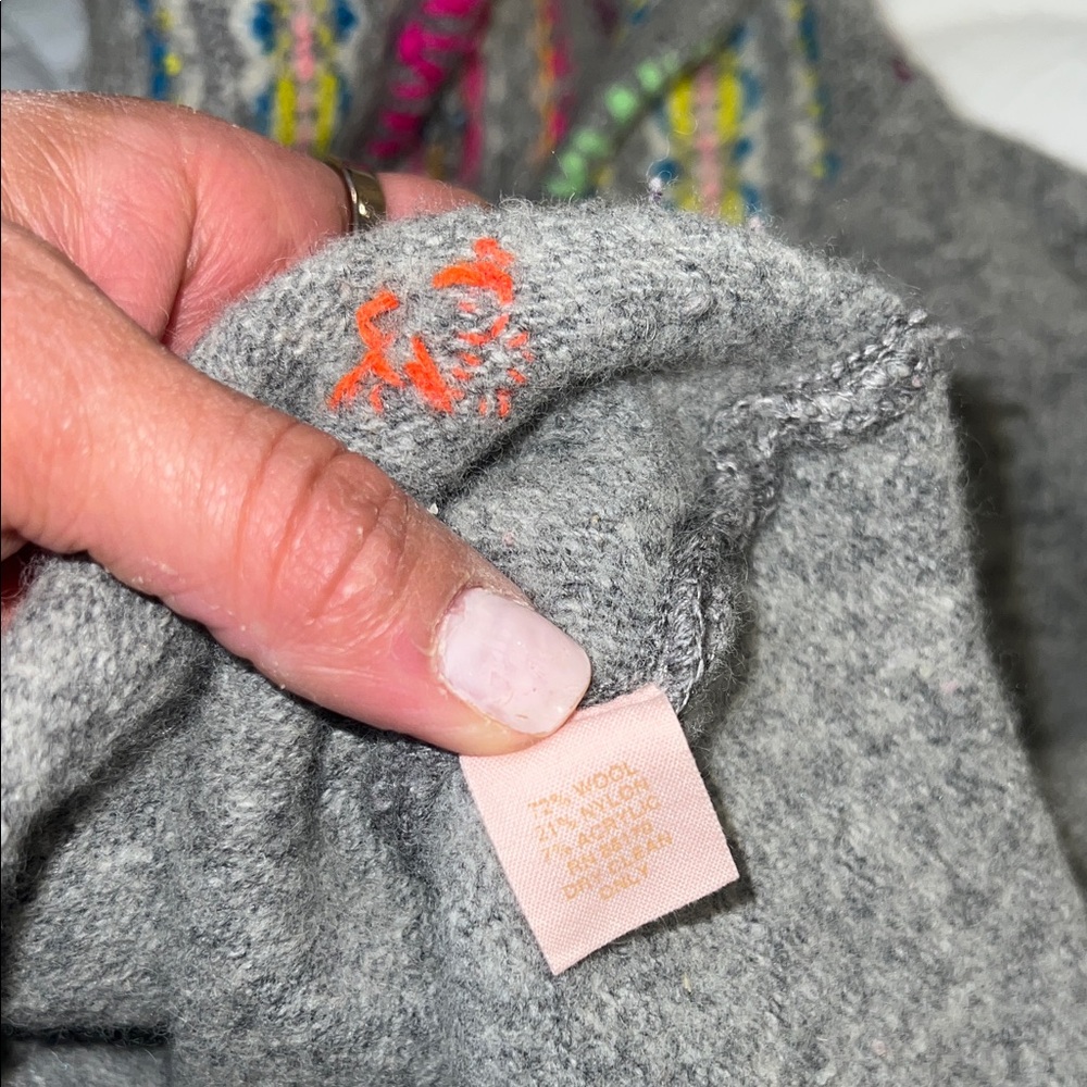 Free People Sweater 🐣🐰with Multicolor Accents - Picture 9 of 10